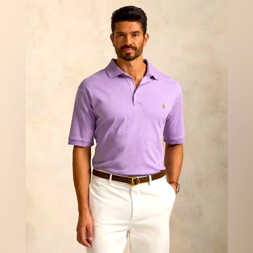 Polo Ralph Lauren Classic Fit Soft Cotton Polo Shirt Size Mediun